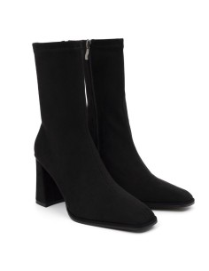Black suede Women's high boots
