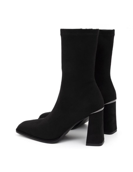 Black suede Women's high boots