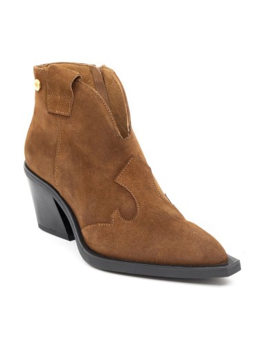 Light Brown suede women's boots
