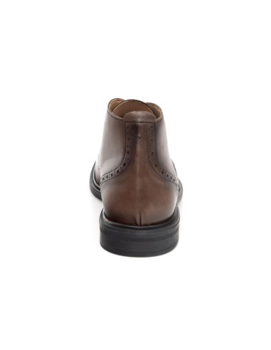 Brown leather boot