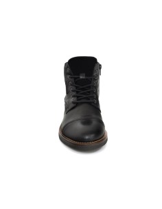 Black leather boot 2