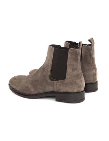 bottines chelsea suède beige SEPUME-TAUPE