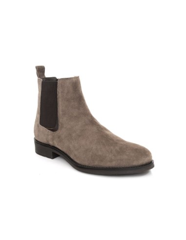 bottines chelsea suède beige SEPUME-TAUPE