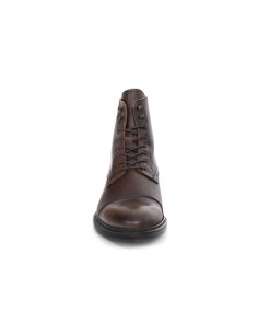 Bottine de peau marron ARUSO-BROWN 2