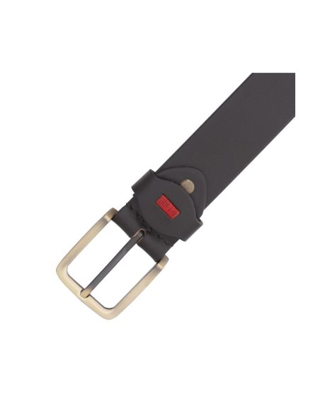 Ceinture de peau marron B-ARGIL-HIELO