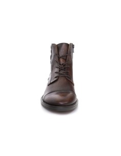 Bottine de peau marron BARUSO-BROWN 2