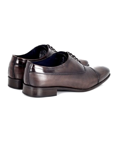 Oxford de peau marron PAMOR-TESTA