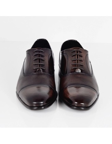 Brown leather Oxford