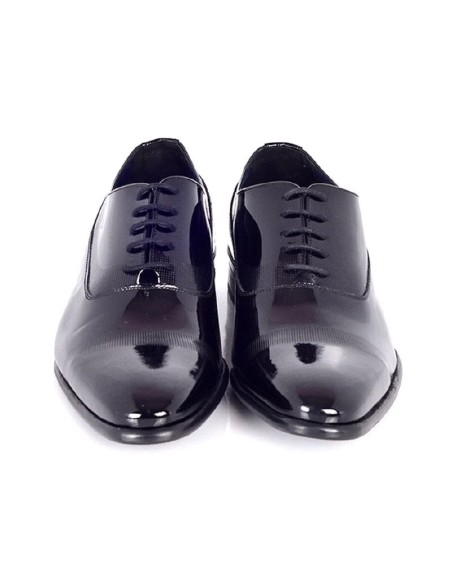 Oxford de charol con plantilla extraible color negro
