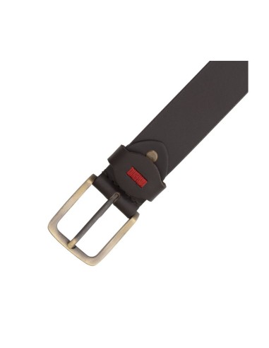 Ceinture de peau marron B-ARGANDA-MARRON