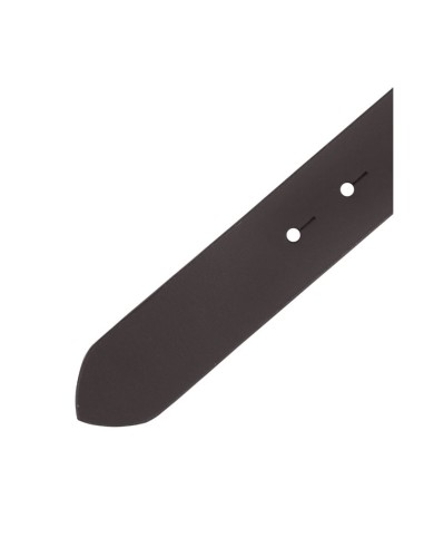 Brown leather belt