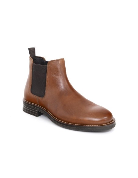Light Brown leather chelsea boots