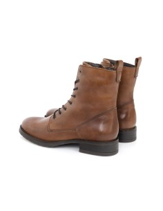 Light Brown leather women's boots 2