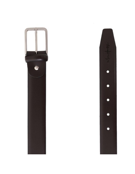Ceinture de peau marron B-CONTI-MARRON