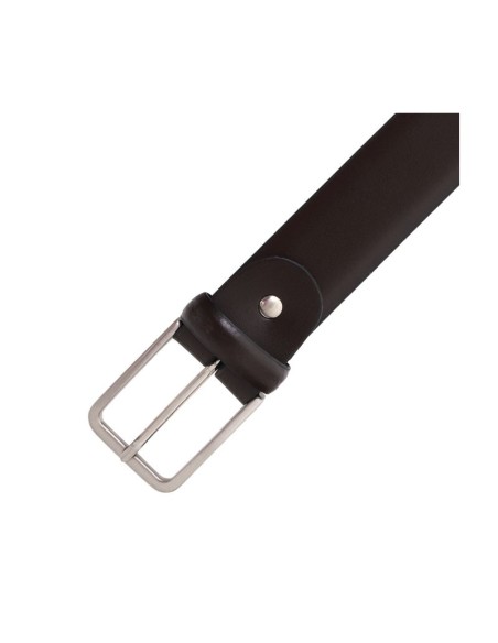 Brown leather belt