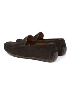 Brown suede moccasin 2
