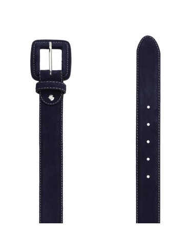 ceinture femme suède bleu WB-SUKAN-BLUE