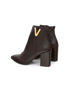 bottines femme lisse marron W-ELIANA-MARRON 2