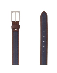 Blue nubuck belt 2