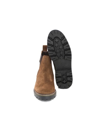 bottines chelsea suède beige SONIP-TAUPE