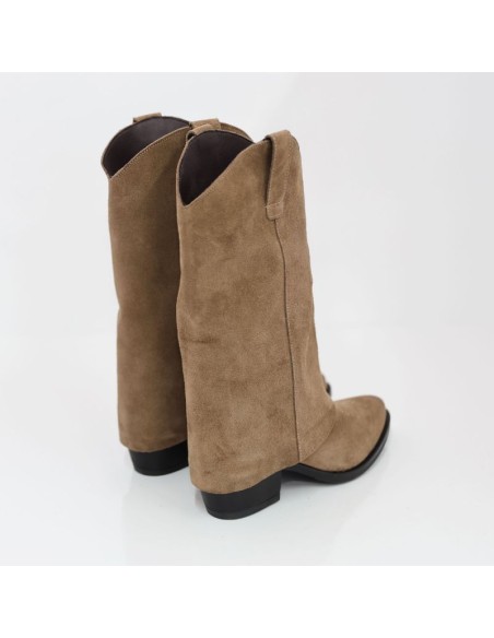 bottes femme suède cuir W-SAMORI-CUERO