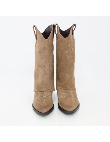 bottes femme suède cuir W-SAMORI-CUERO