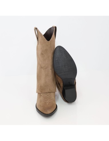 bottes femme suède cuir W-SAMORI-CUERO