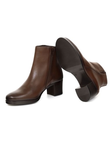 Light Brown leather women's boots