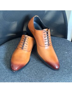 Light Brown leather derby 2