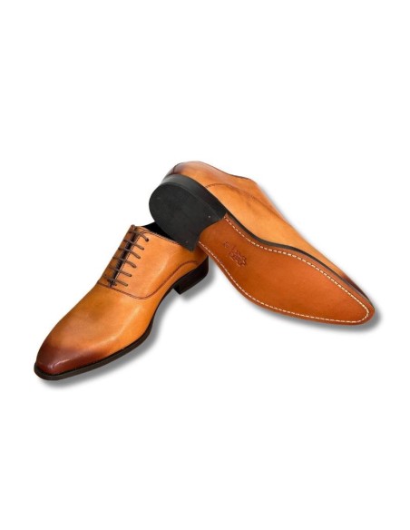 Derby de peau cuir BITON-CUERO