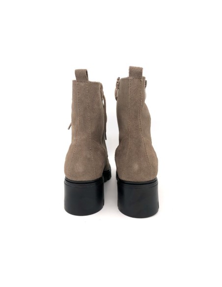 bottines femme suède beige W-SUAVI-BEIGE