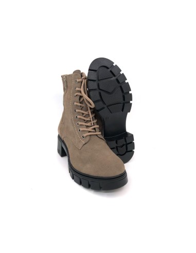 bottines femme suède beige W-SUAVI-BEIGE