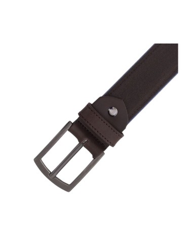 Brown combined with leather belt