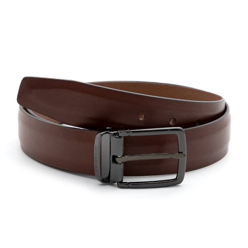 light brown leather belt B-BLUNET-CUERO