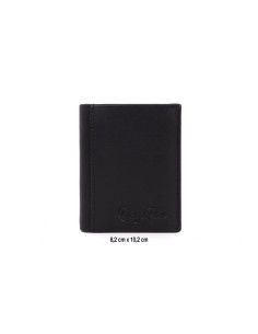 Black leather wallet