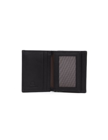 Black leather wallet