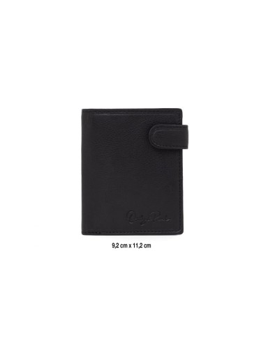 Black leather wallet