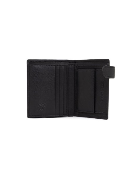 Black leather wallet