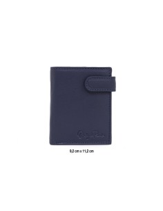 Blue leather wallet