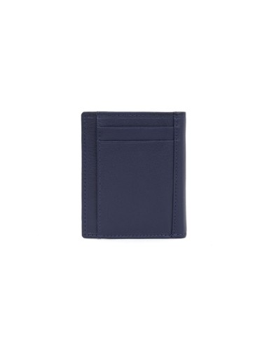 Blue leather wallet