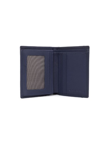 Mallette de peau bleu AC-ICONIC3-NAVY
