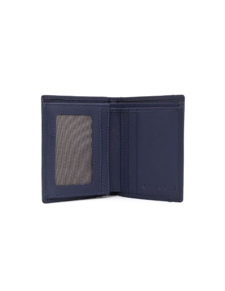 Mallette de peau bleu AC-ICONIC3-NAVY