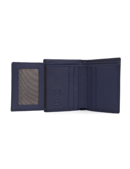 Mallette de peau bleu AC-ICONIC3-NAVY