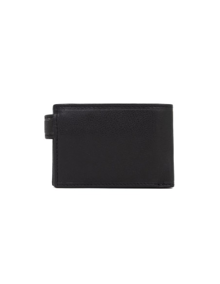 Black leather wallet