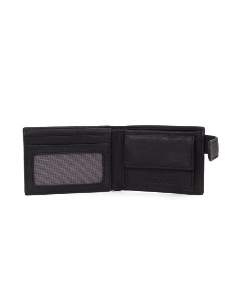 Black leather wallet