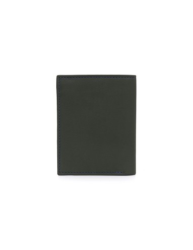 Green leather wallet