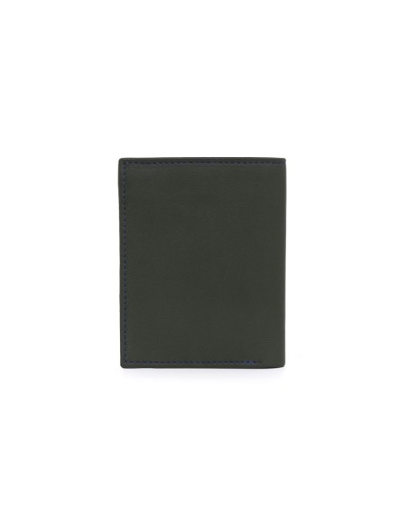 Green leather wallet