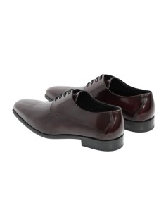 Burgundy leather derby 2