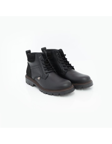 Bottine suède le noir SOMAL-NEGRO