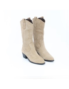 Light Brown suede Women's high boots